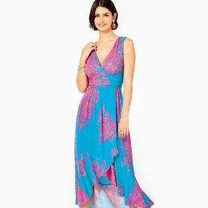 Lilly Pulitzer Moana Wrap Dress XL